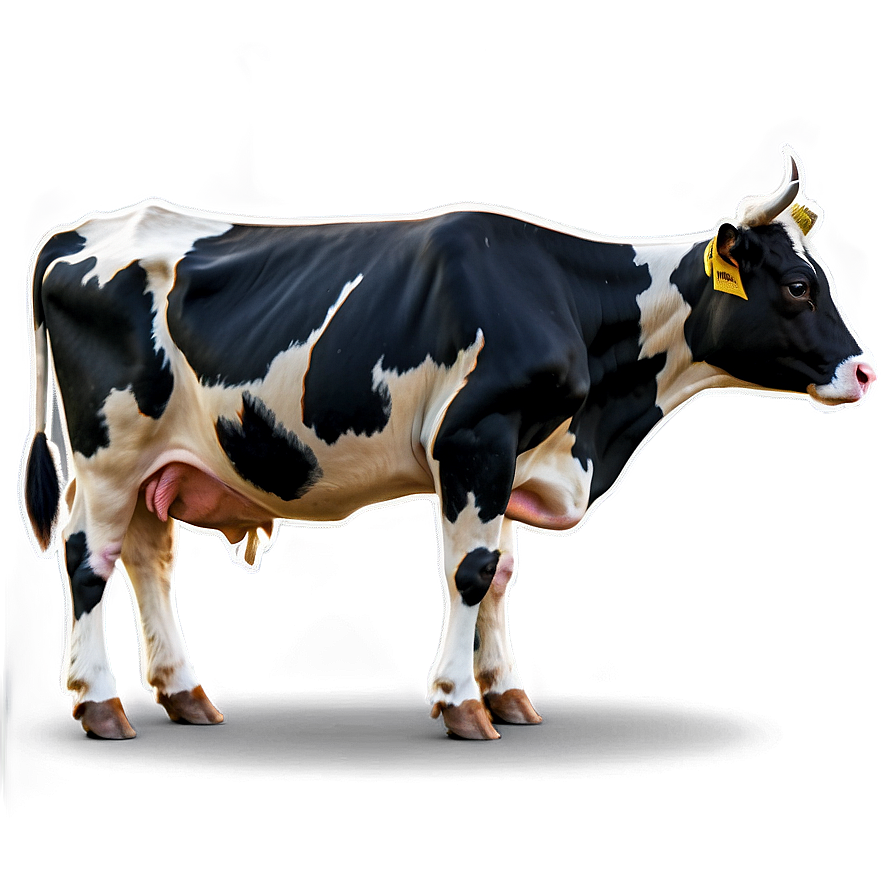 Detailed Cow Spots Illustration Png Eoj45 PNG Image