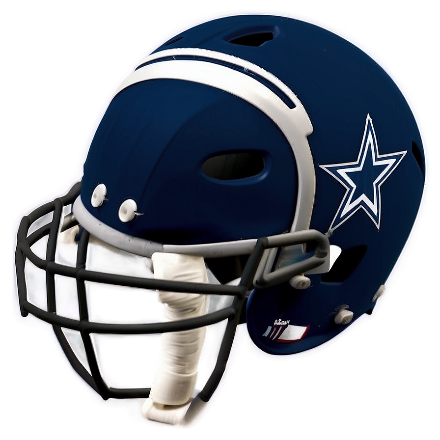 Detailed Cowboys Helmet Png 06292024 PNG Image