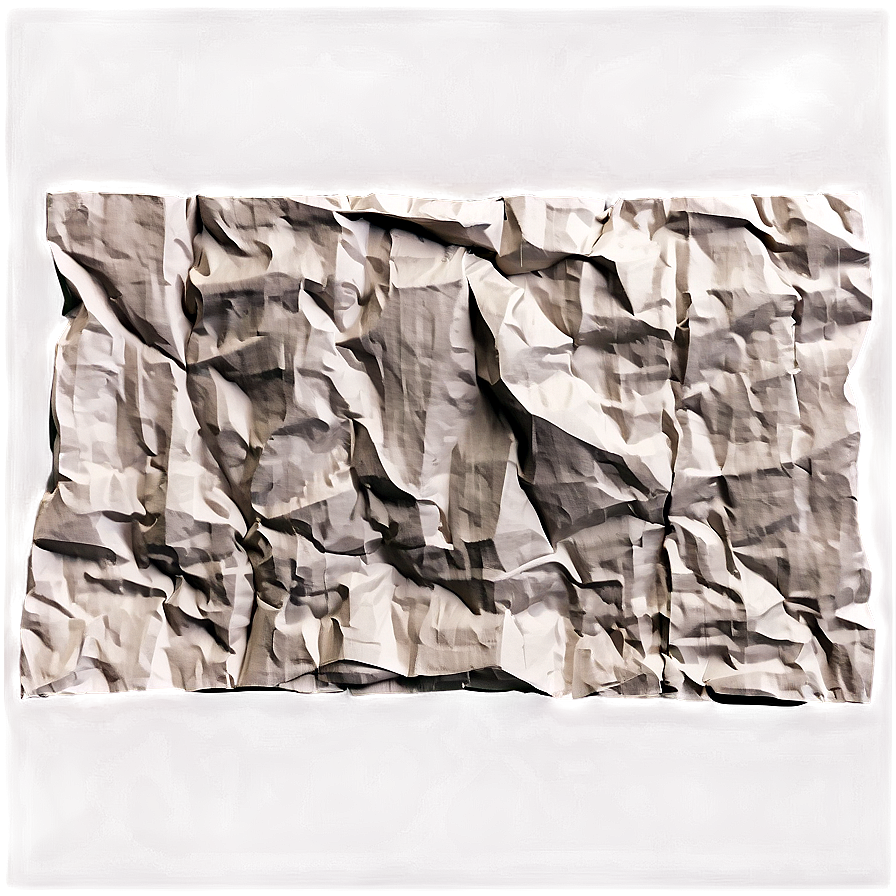 Detailed Crumpled Paper Texture Png 84 PNG Image