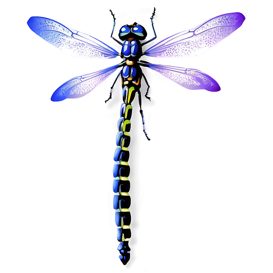 Detailed Dragonfly Png Ptm26 PNG Image