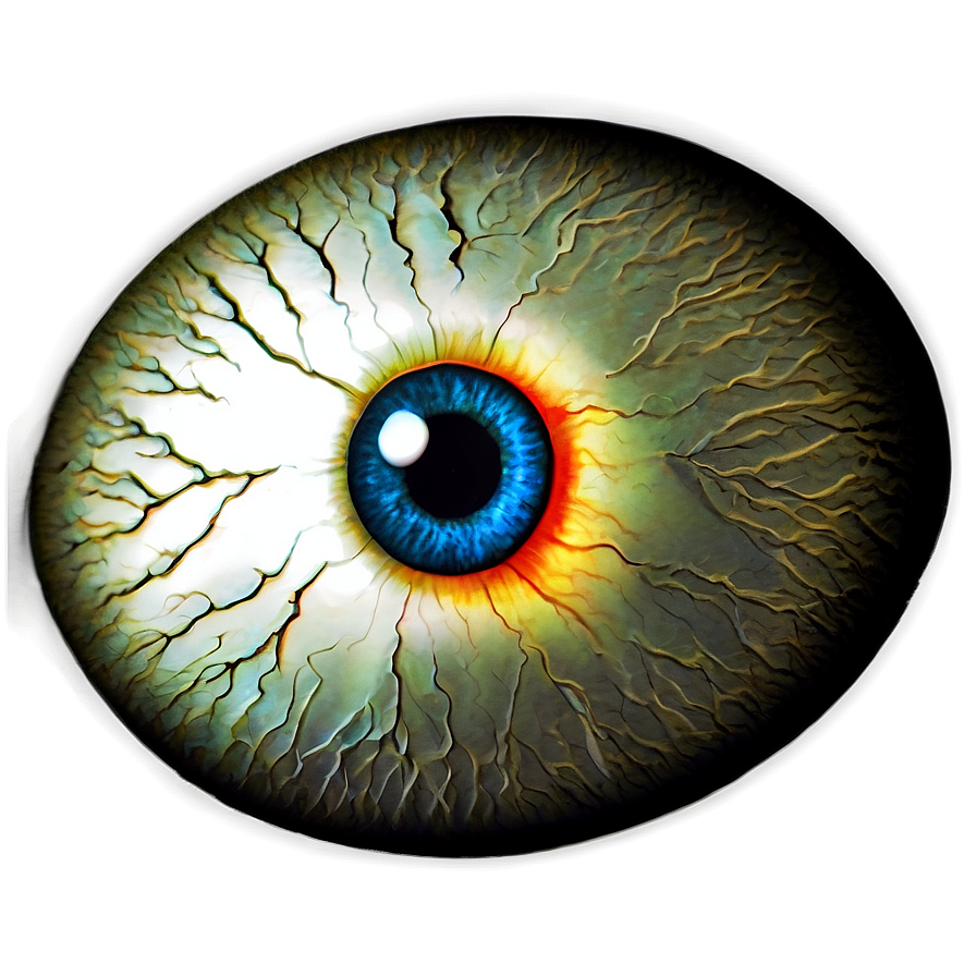 Detailed Eyeball Drawing Png 5 PNG Image