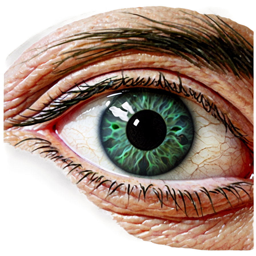 Detailed Eyeball Drawing Png Ayy53 PNG Image