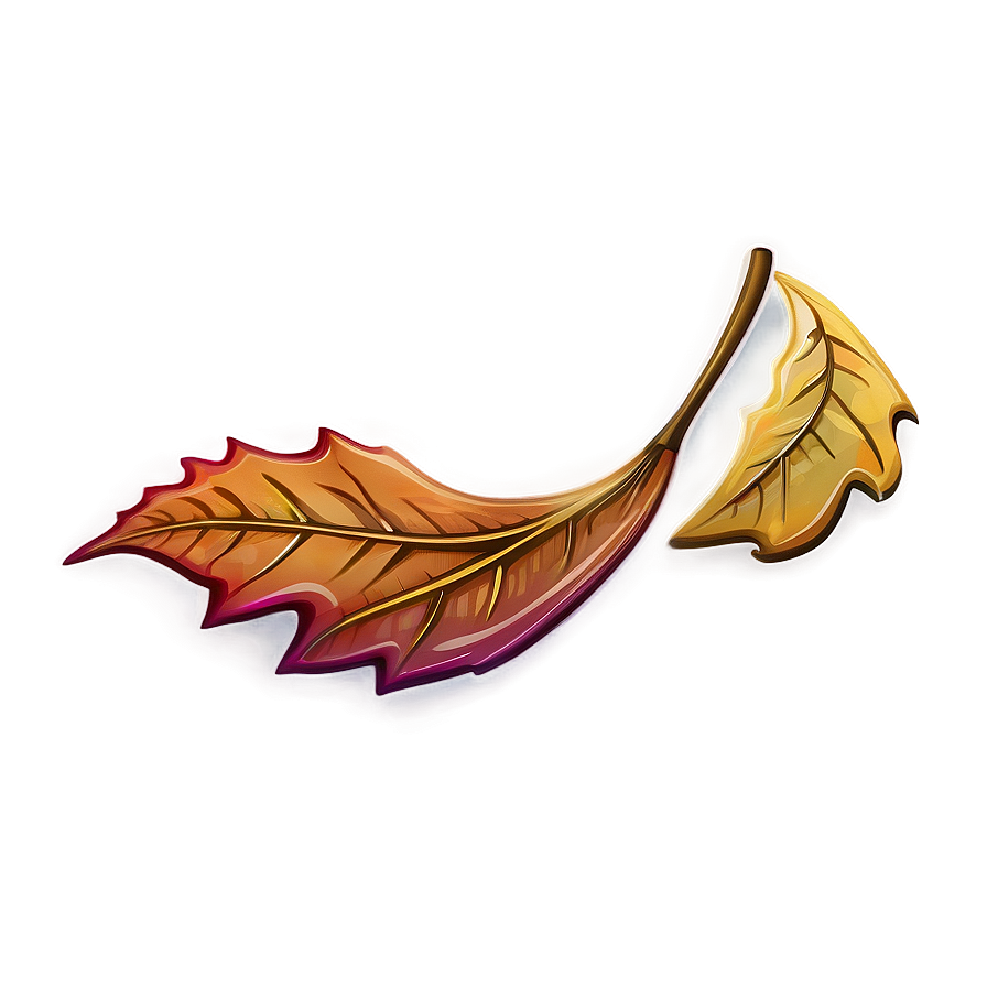 Detailed Fall Leaf Png 33 PNG Image