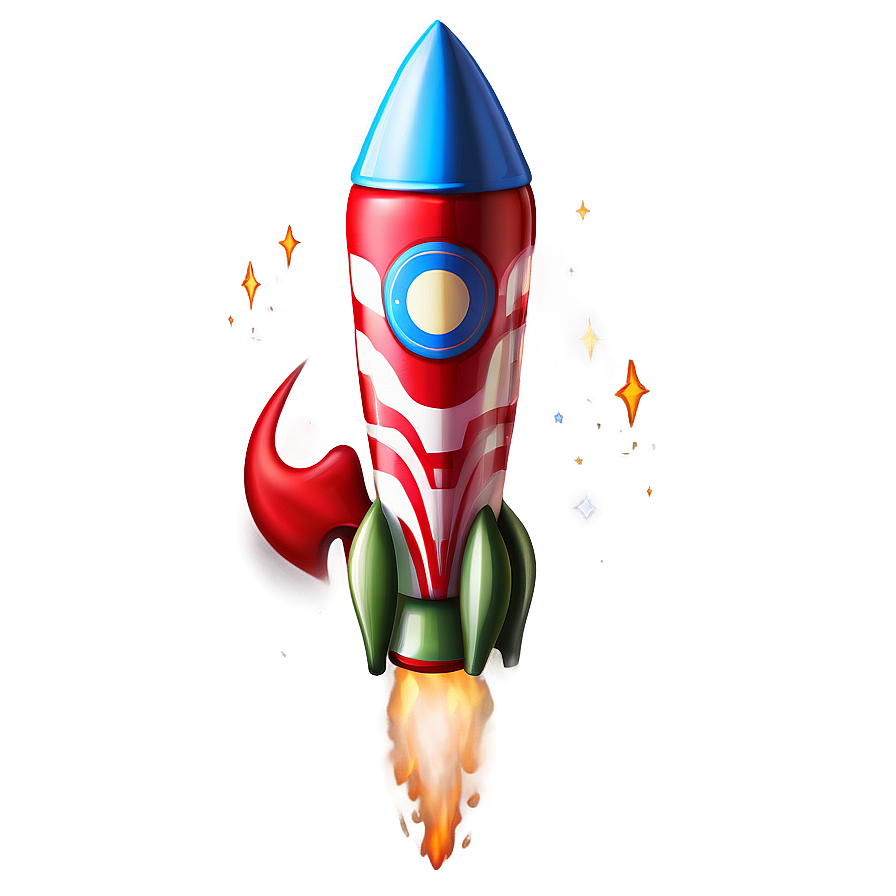 Detailed Firework Rocket Png 6 PNG Image