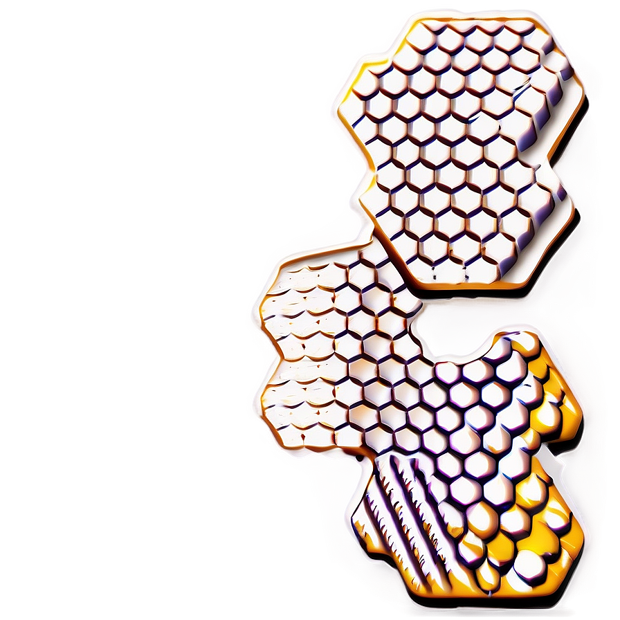 Detailed Honeycomb Png 40 PNG Image