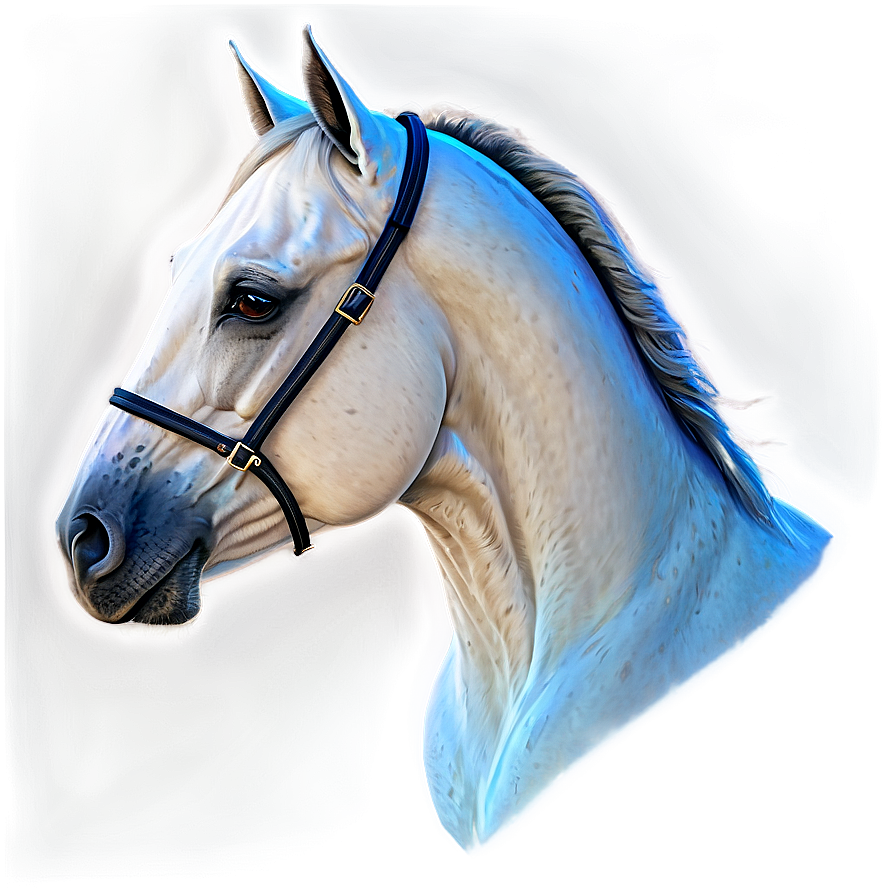 Detailed Horse Head Sketch Png 06122024 PNG Image