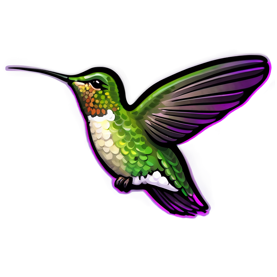 Detailed Hummingbird Png 62 PNG Image