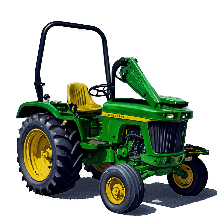 Detailed John Deere Tractor Sketch Png 06262024 PNG Image