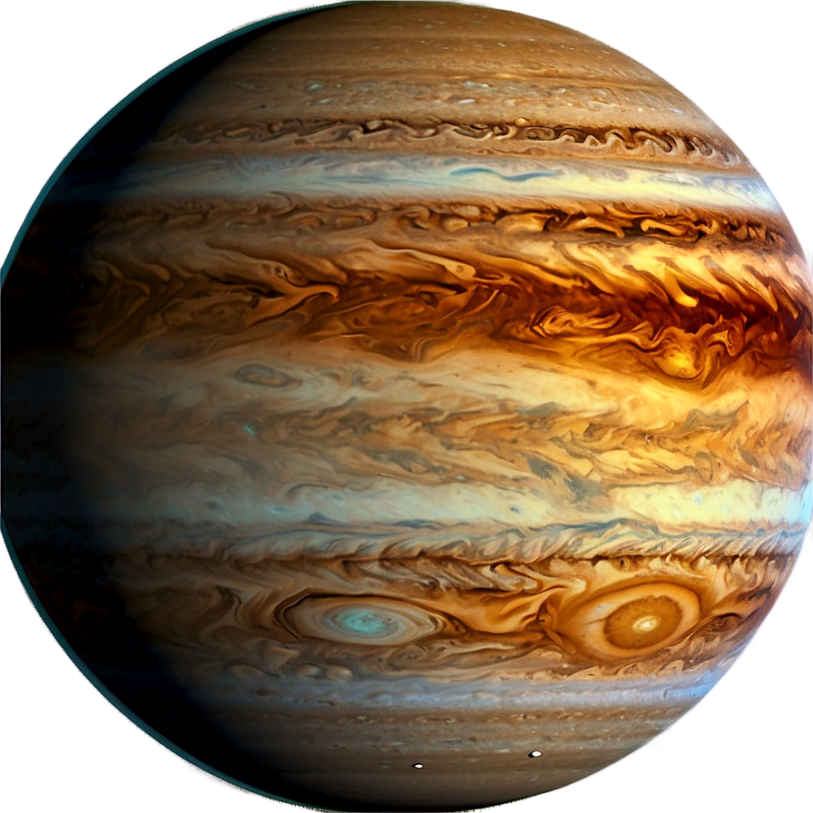 Detailed Jupiter Map Png Qje59 PNG Image