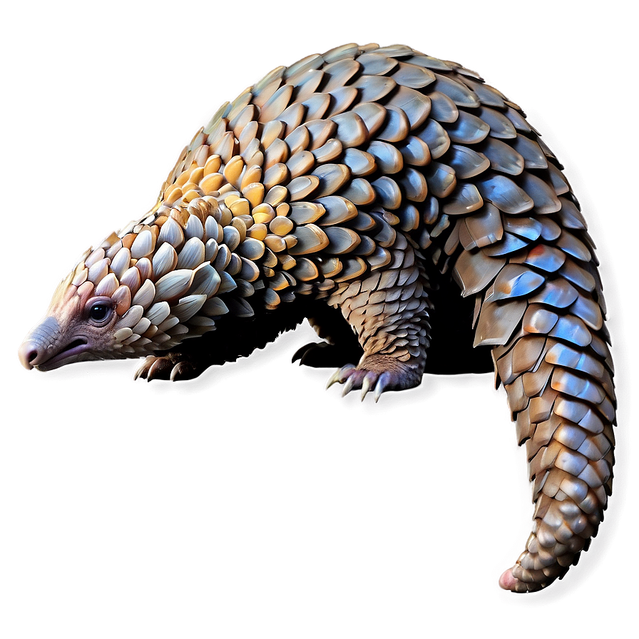 Detailed Pangolin Drawing Png 06212024 PNG Image