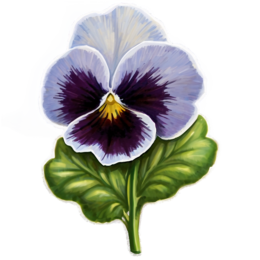 Detailed Pansy Png 06232024 PNG Image