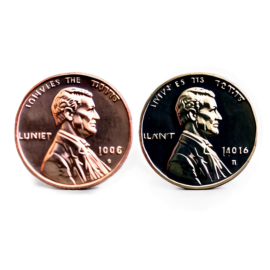 Detailed Pennies Png 32 PNG Image