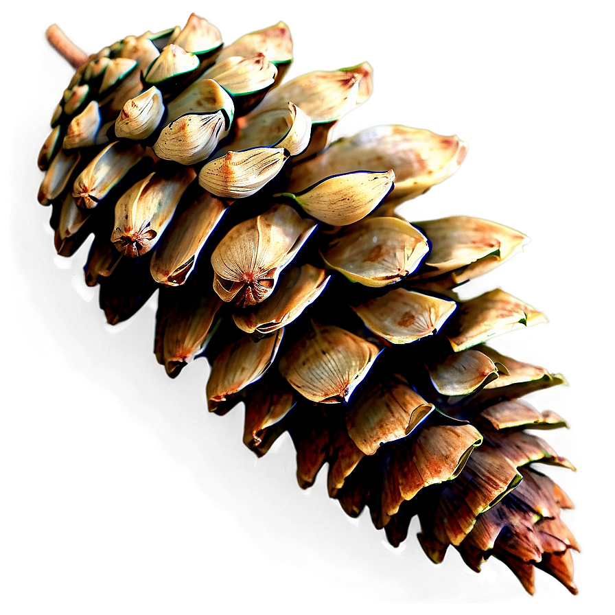 Detailed Pine Cone Png Cju PNG Image