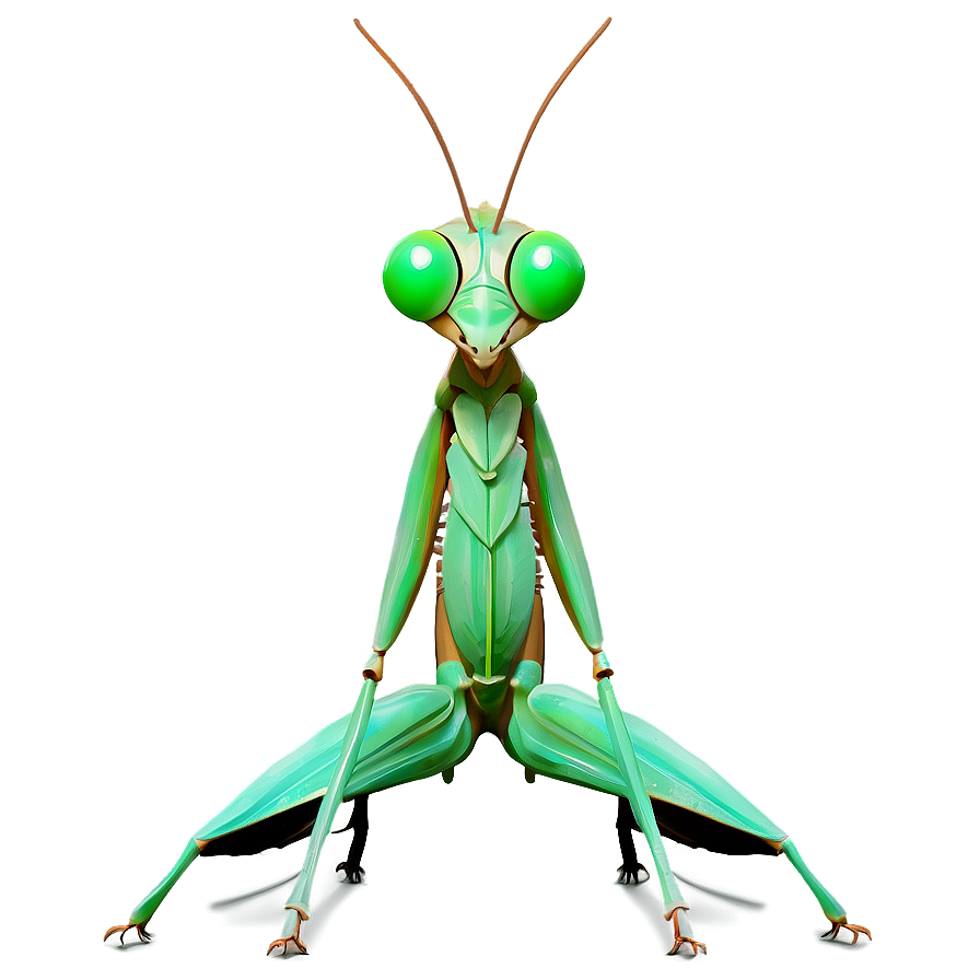 Detailed Praying Mantis Png Gvh95 PNG Image