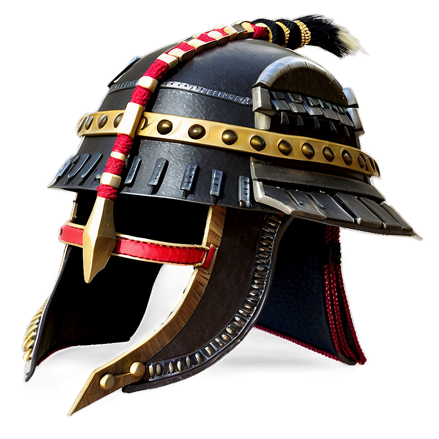 Detailed Samurai Helmet Png Oca28 PNG Image