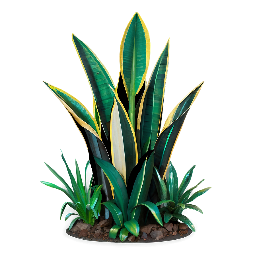 Detailed Snake Plant Png Pbx71 PNG Image