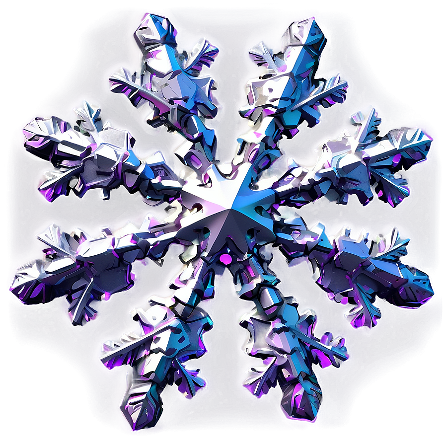 Detailed Snowflake Structure Png Usn36 PNG Image