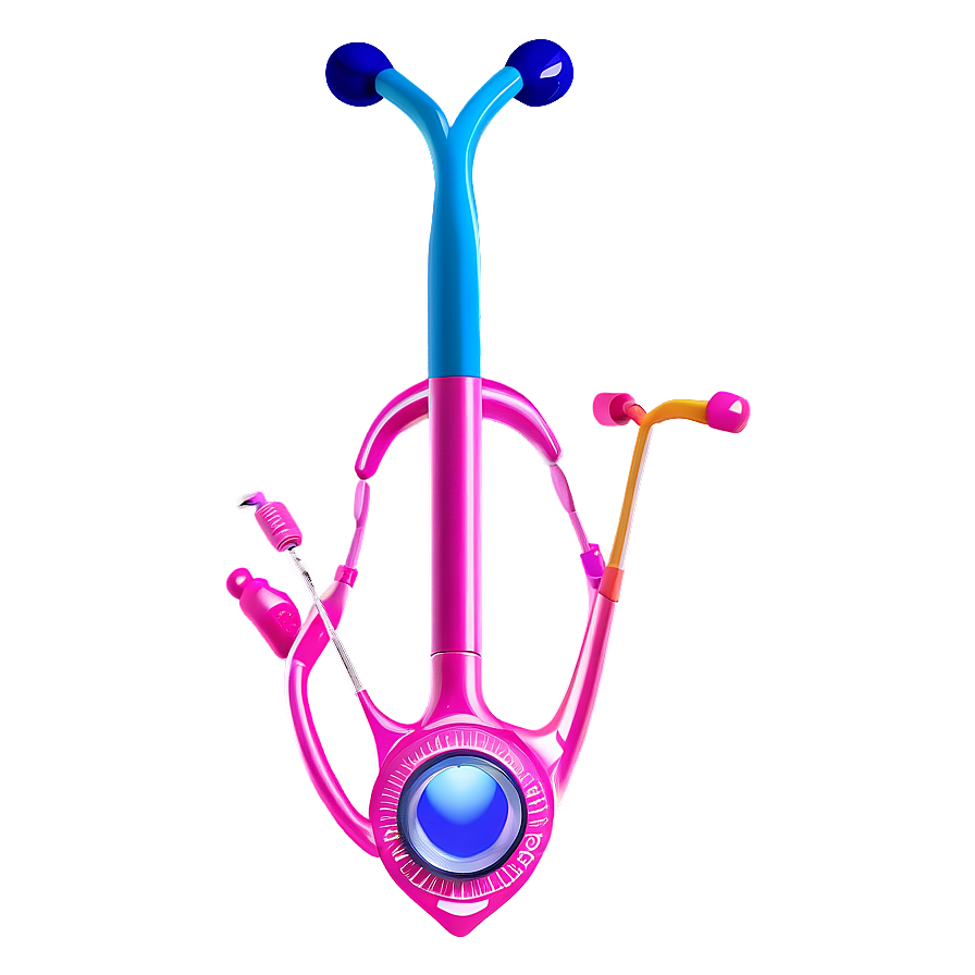 Detailed Stethoscope Heart Png 27 PNG Image