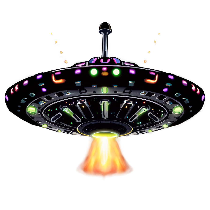 Detailed Ufo Png Rbg PNG Image