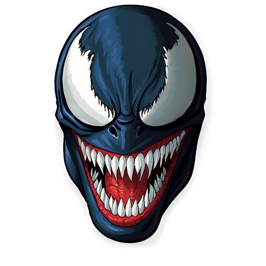 Detailed Venom Sketch Png Yms52 PNG Image