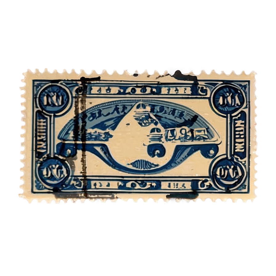 Detailed Vintage Stamp Replica Png Ohf PNG Image