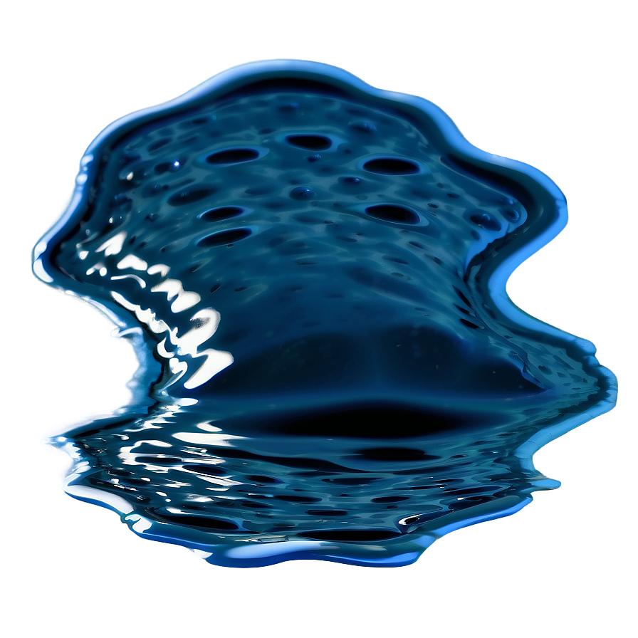 Detailed Water Puddle Png Kbn PNG Image