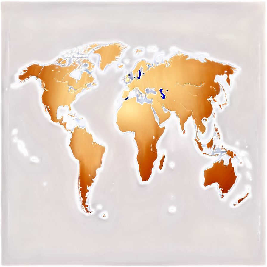 Detailed World Map Drawing Png 05212024 PNG Image