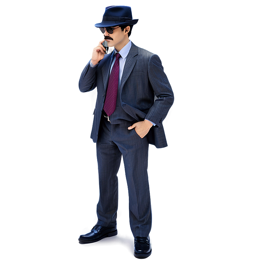 Detective Character Png Wam73 PNG Image