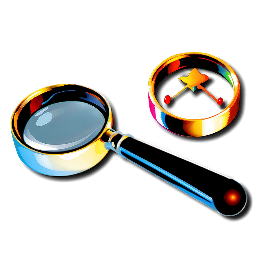 Detective Magnifying Glass Png Bod PNG Image