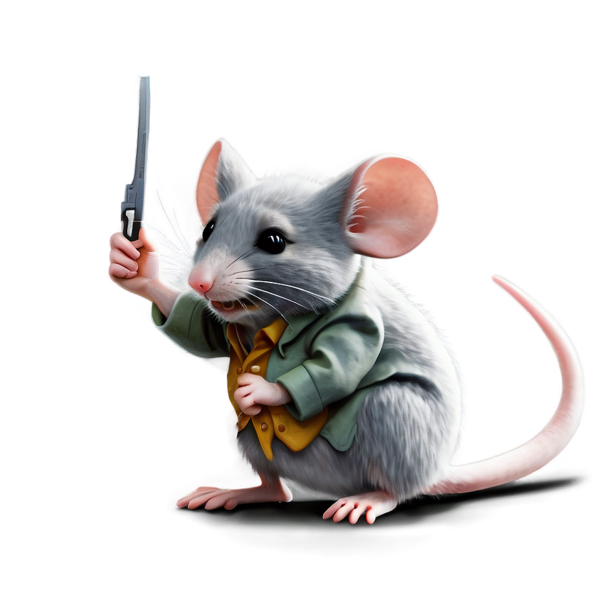 Detective Mouse Png Exq10 PNG Image