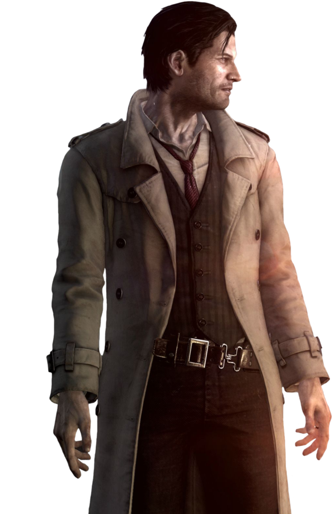 Detectivein Trench Coat PNG Image