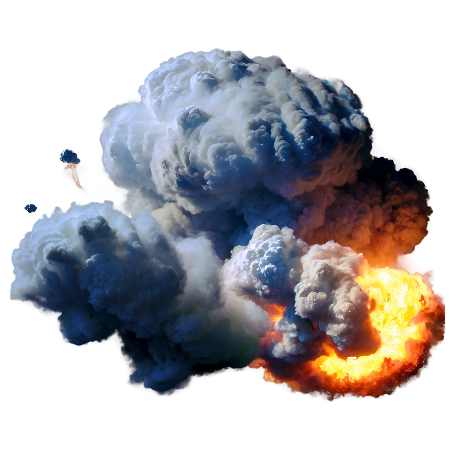 Detonation And Fireball Png 04302024 PNG Image