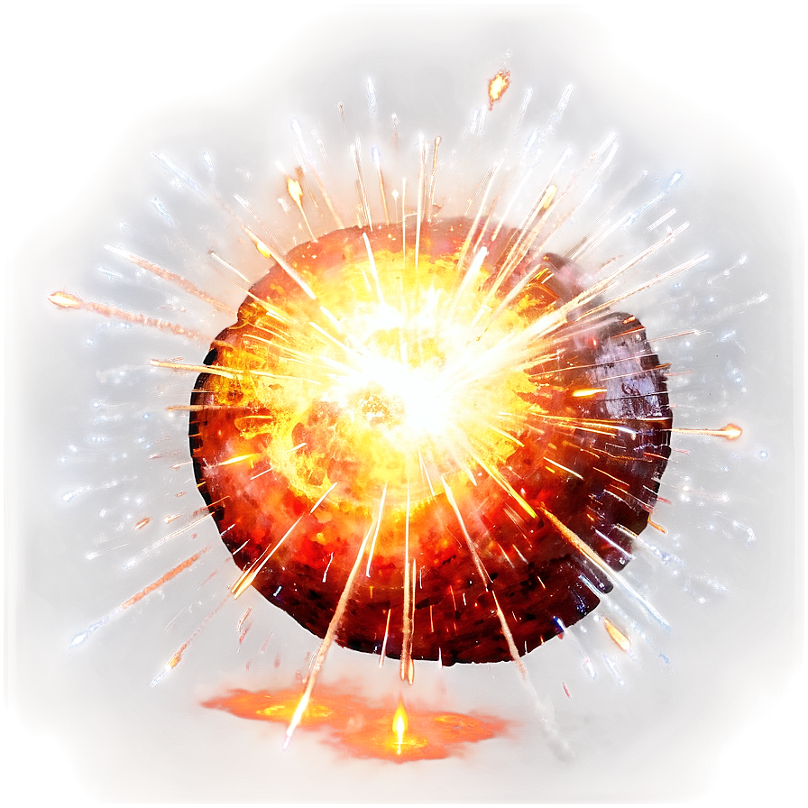 Detonation And Fireball Png Bwi PNG Image