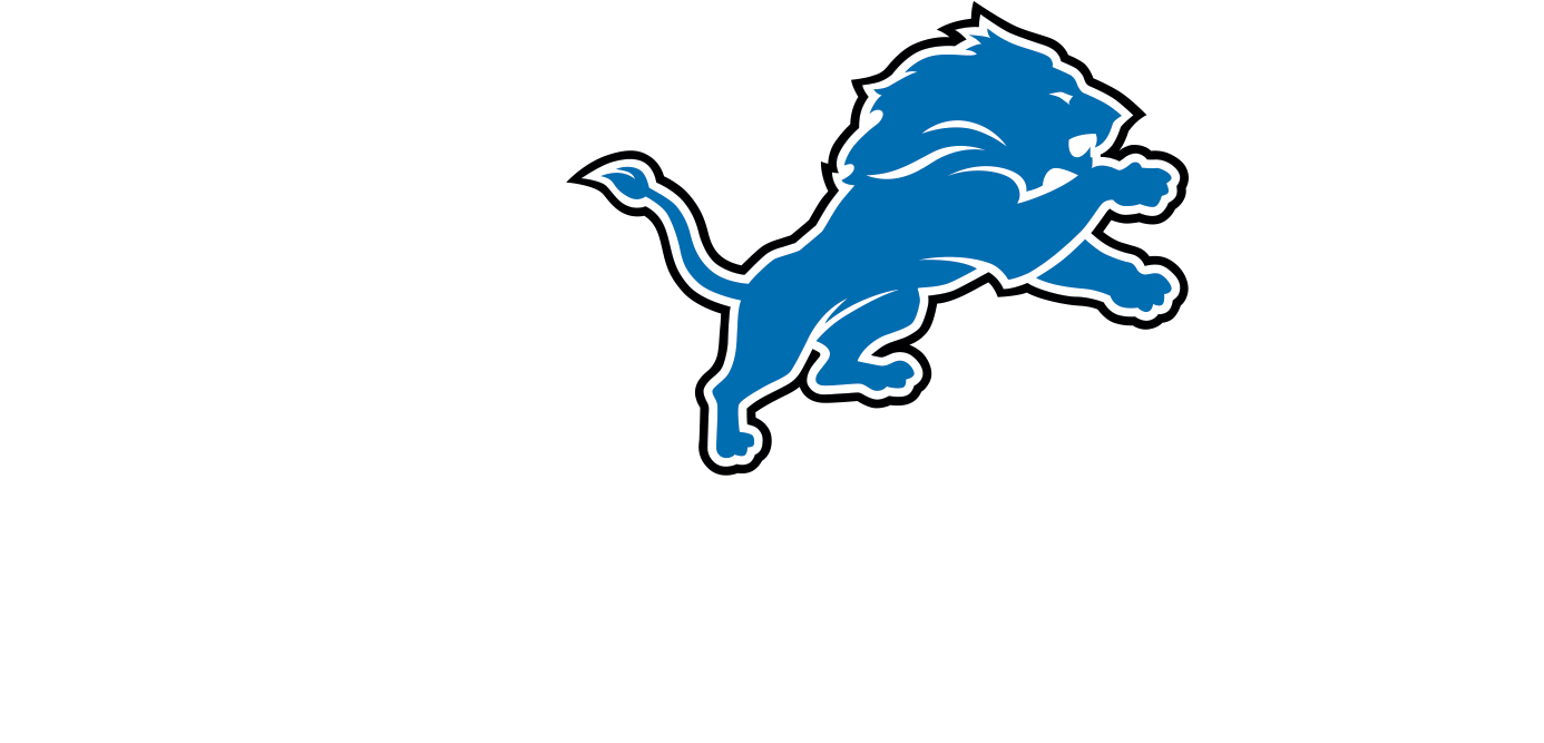 Detroit Lions Logo On The Clock PNG Image