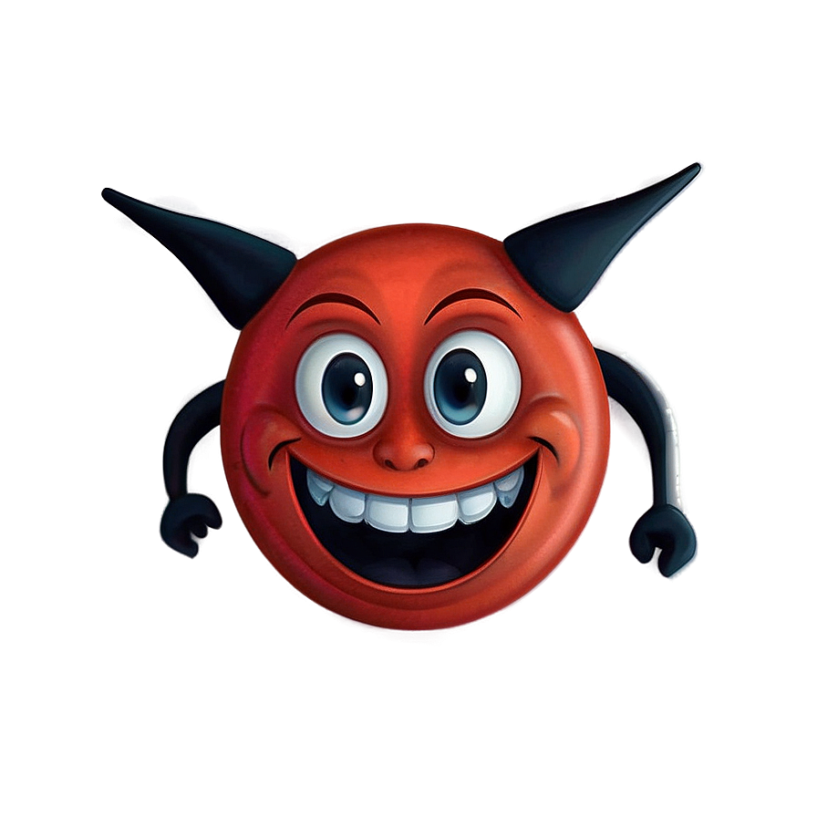 Devil Emoji Art Png Hkq21 PNG Image