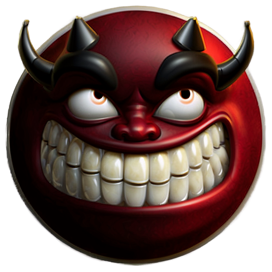 Devil Emoji Drawing Png Tye PNG Image