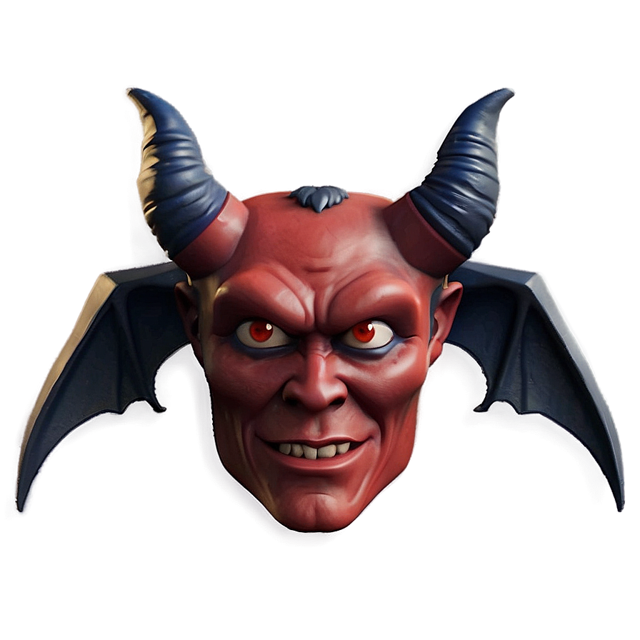 Devil Emoji With Halo Png Ypd PNG Image