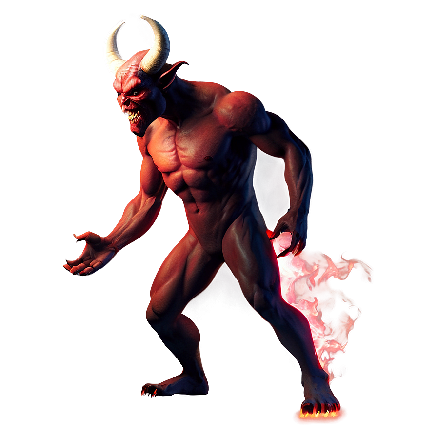 Devil In Fire Png Xqf PNG Image