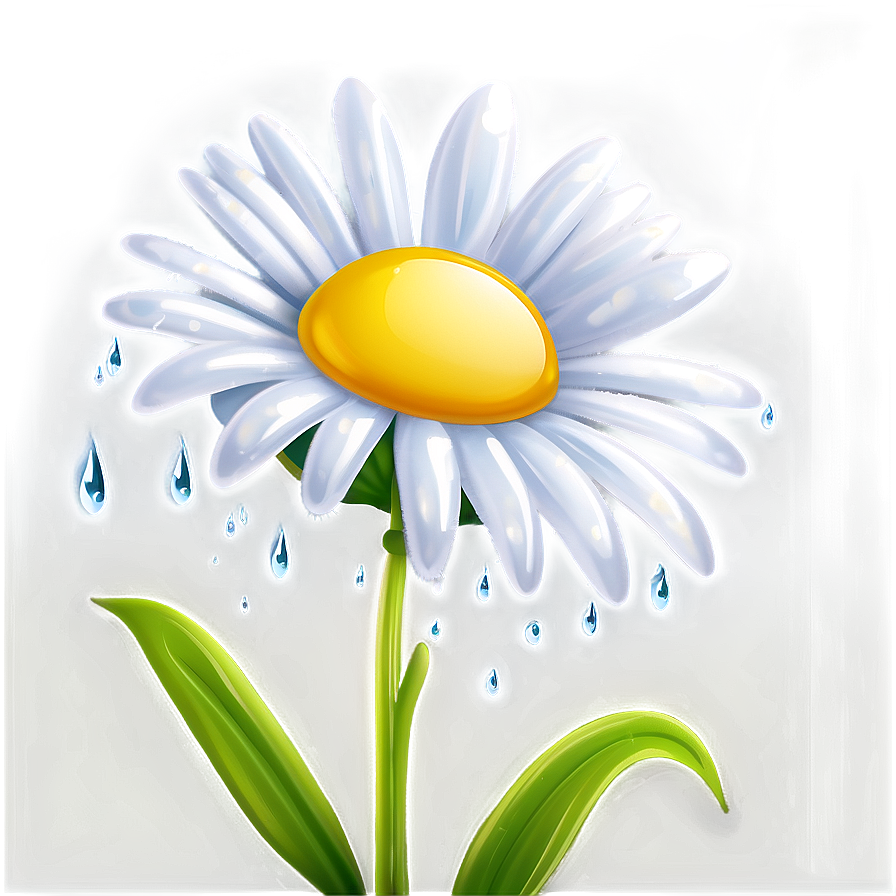 Dewy Daisy Png 2 PNG Image