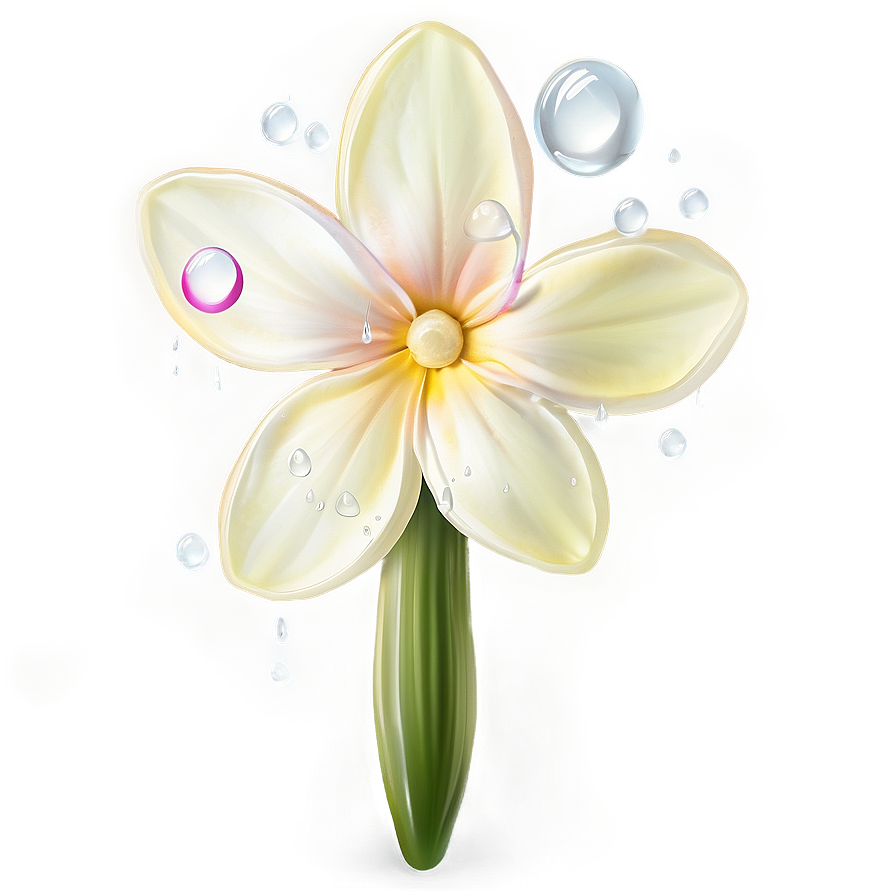 Dewy Spring Flower Png 06272024 PNG Image