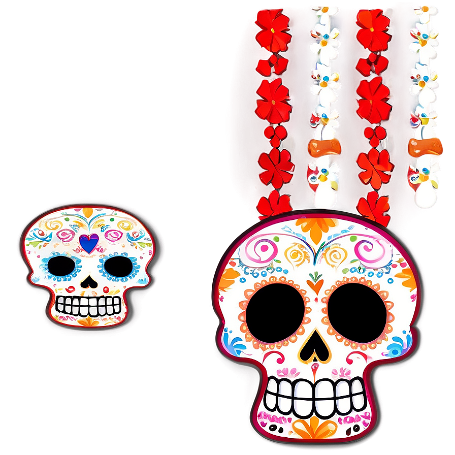 Dia De Los Muertos Calavera Decorations Png 31 PNG Image