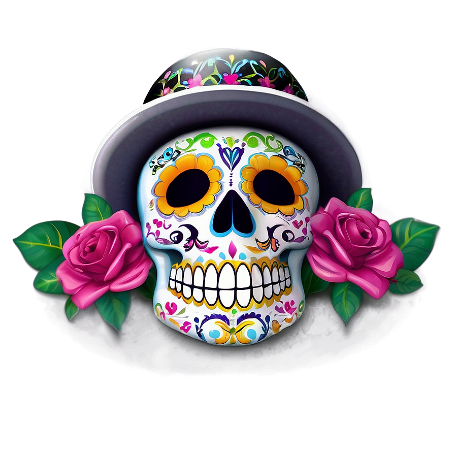 Dia De Los Muertos Celebration Png Yig PNG Image