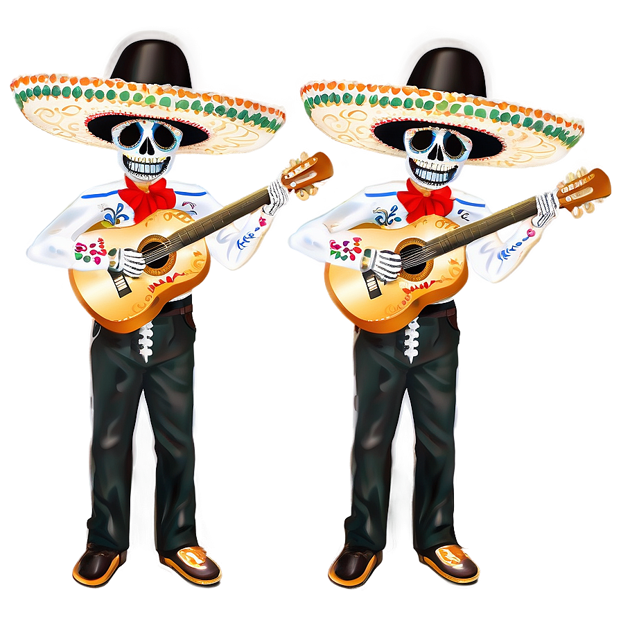 Dia De Los Muertos Mariachi Bands Png Ooc61 PNG Image