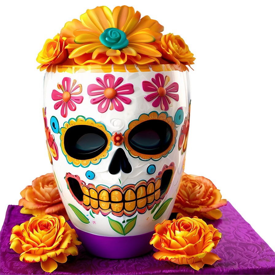 Dia De Los Muertos Themed Beverages Png Dna74 PNG Image