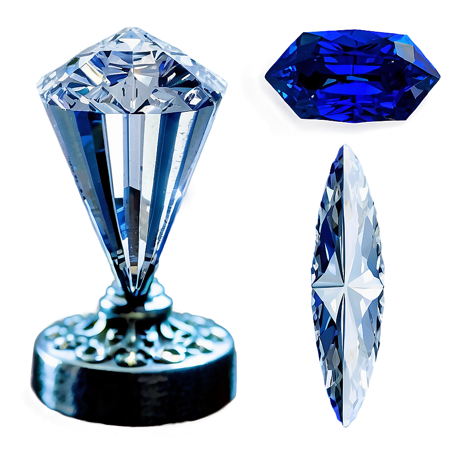 Diamond And Sapphire Combo Png 85 PNG Image