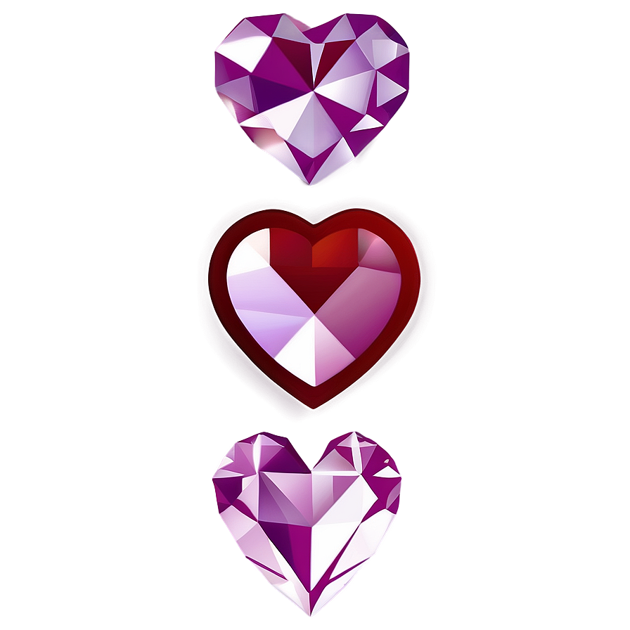 Diamond Heart Emoji Transparent Png Bqr PNG Image