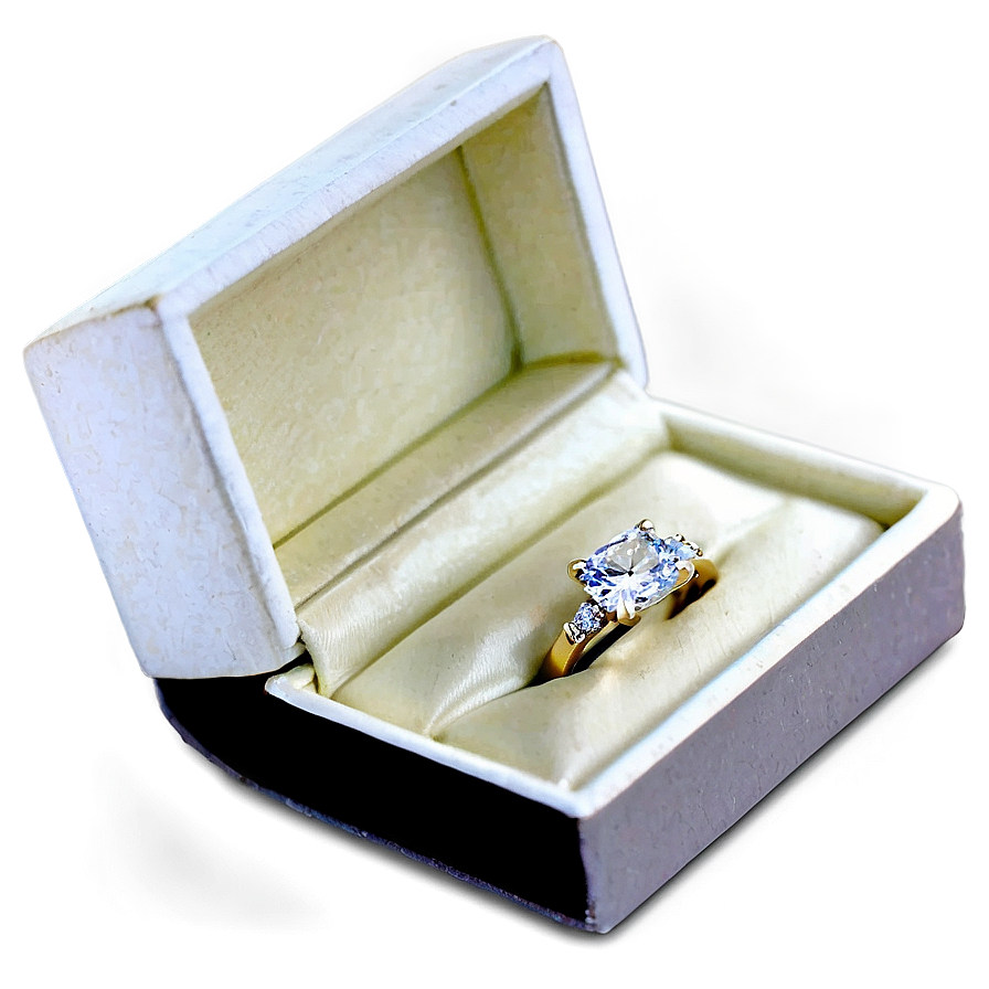 Diamond Ring Box Png Gjx PNG Image