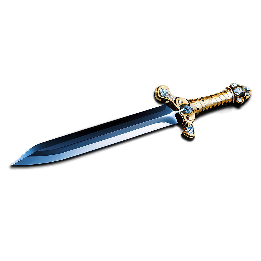 Diamond Sword In Velvet Sheath Png Sgk52 PNG Image