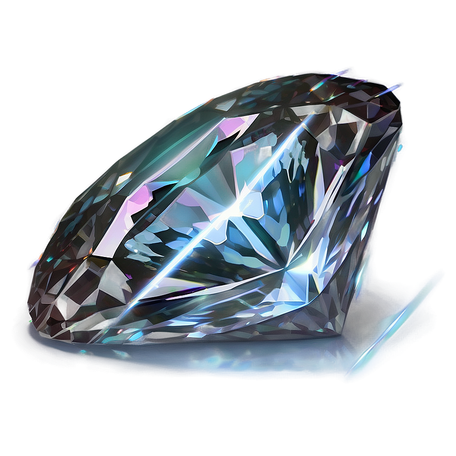 Diamond With Halo Glow Png Eql PNG Image