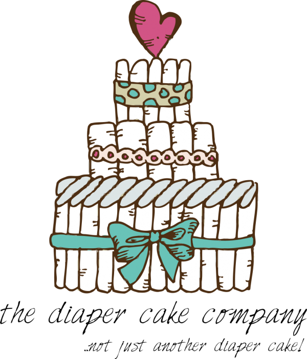 Diaper Cake Company Logo PNG Image